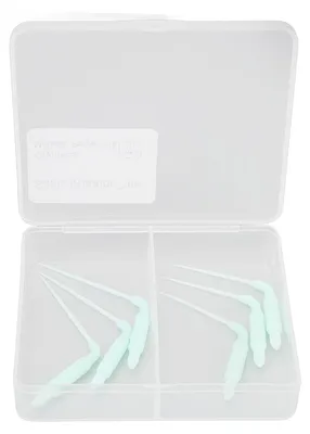Productafbeelding van 6 stuks endodontische sonische irrigatiespuitpunten voor wortelkanalen, endodontie set voor reiniging