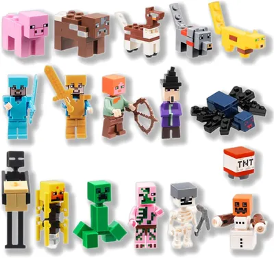 Obrázek produktu pro Sada figurek – 16 kusů – Figurky na dort – Narozeniny – Dort – Dekorace
