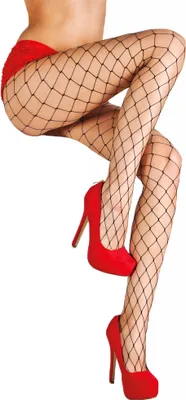 Produktbild von Netzstrumpfhose Fishnet - Großmaschig | Schwarz
