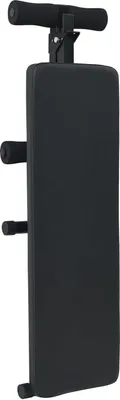 Produktbild von vidaXL Sitzbank Schwarz 124 x 33,5 x 55 cm Pulverbeschichteter Stahl