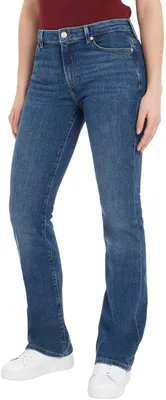 Zdjęcie produktu dla Spodnie jeans damskie Tommy Hilfiger, krój bootcut, średni stan, kolor niebieski (Ana), rozmiar 30W/32L