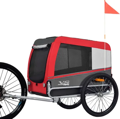 Produktbild von Tiggo VS Pet Large Hundefahrradanhänger Hundeanhänger Hundetransporter Fahrradanhänger