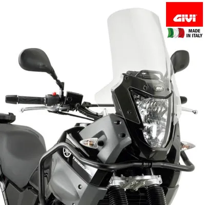 Obrázok produktu pre Čelné sklo GiVi transparentné, 395 mm vysoké, 420 mm široké pre Yamaha XT 660Z Tenere