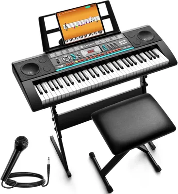 Obrázok produktu pre Klávesnica s 61 klávesami - klaviatúra - elektronická klaviatúra - hudobná klaviatúra