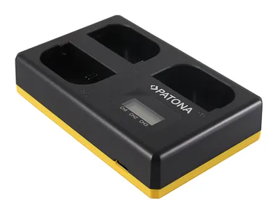 Obrázek produktu pro Nabíječka Foto Triple Canon LP-E6+LCD