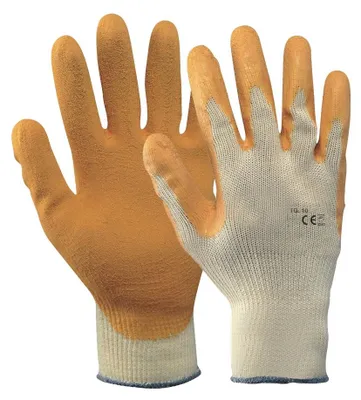 Obrázek produktu pro RUKAVICE Z POLYESTERU A LATEXU, velikost 10