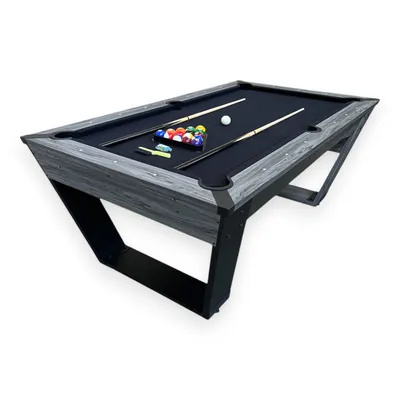 Image de table de billard 7 FT Design noir - Neptune