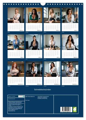 Produktbild von Schreibtischsünden (Wandkalender 2026 DIN A3 hoch), CALVENDO Monatskalender