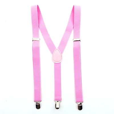 Produktbild von Party Factory Hosenträger, leuchtendes Rosa, 2,5 x 50-90cm, für Damen und Herren, Kostüm Accessoire, bis 195cm Körpergröße