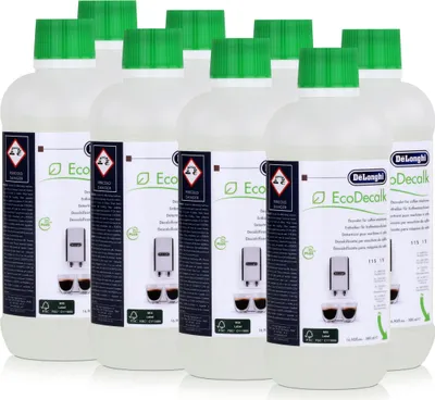 Produktbild von Delonghi EcoDecalk DLSC 500 Entkalker für Kaffeevollautomaten 500ml (8er Pack)