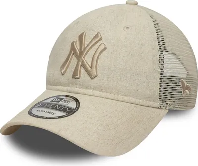 Zdjęcie produktu dla Czapka New Era 9Twenty Trucker Cap - LEINEN New York Yankees beżowy