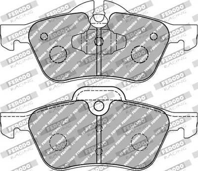 Produktbild von FERODO RACING Bremsbeläge Satz Vorne Bremsklötze für MINI Schrägheck (R50, R53) FCP1499H