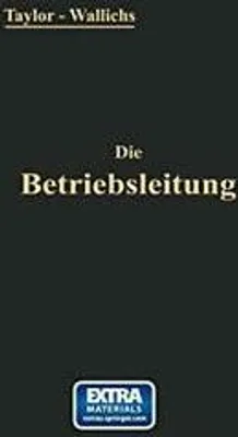Produktbild von Die Betriebsleitung inbesondere der Werkstätten