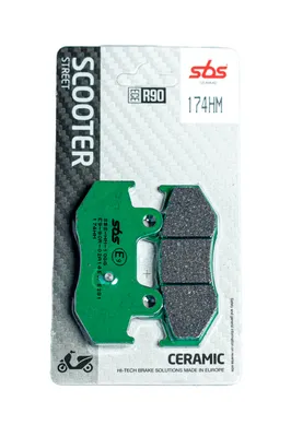 Produktbild von Scooterbelag SBS 174HM (Satz pro Scheibe) Street Ceramic