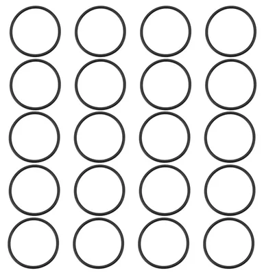 20 Nitril O-Ringe 50x56x3 mm, Dichtung für Wasserhahn & Rohr