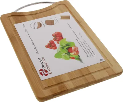 Schneidebrett Bambus 20x30 cm mit Saftrille