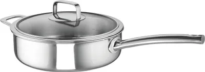 Produktbild von Schulte-Ufer Skagen SU-9556-926-28 Sauteuse inkl. Deckel, Edelstahl, 28 cm Durchmesser, Induktionsherd-geeignet
