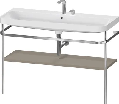Produktbild von DURAVIT HP4839E92920000 Metallkonsole bdst. m. HD2 Plus,2HL
