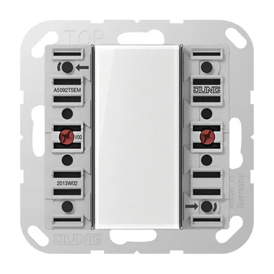 Produktbild von Jung A5092TSEM KNX Tasts.-ErweiterungsmitUniv.2fach
