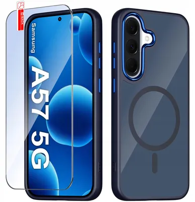 Zdjęcie produktu dla Etui Do Samsung A57 5G Case Do Magsafe Matowe Magnetyczne Premium + Szkło