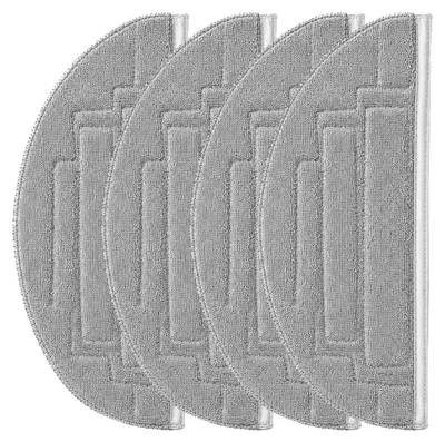 4 Mop-Pads für Roborock S8/S8+/Pro Ultra, waschbar