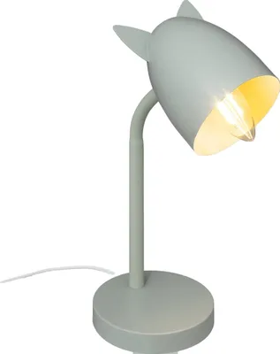Image de Lampe à poser OREILLLES ROSE, métal, rose