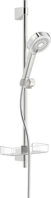Immagine prodotto di Hansa Hansabasicjet Style Set di barre a muro 3 pezzi, portasapone, flessibile doccia 1750 mm, 1 pezzo.