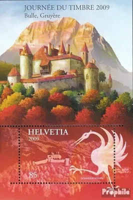 Produktbild von Briefmarken Schweiz 2009 Mi Block45 (kompl.Ausg.) gestempelt Tag der Briefmarke