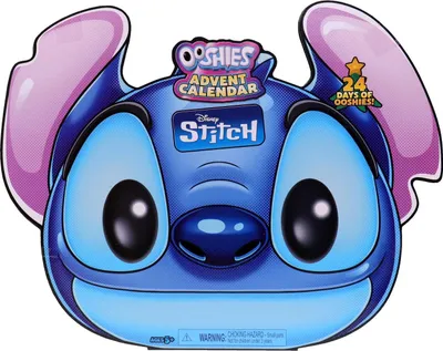 Produktbild von Disney Stitch Ooshies Adventskalender, 24 Sammelfiguren