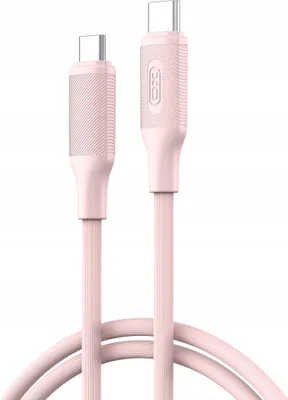 Obrázek produktu pro RYCHLÝ KABEL 2X USB TYP-C SILNÝ KABEL RYCHLÉ NABÍJENÍ 60 W 1 m