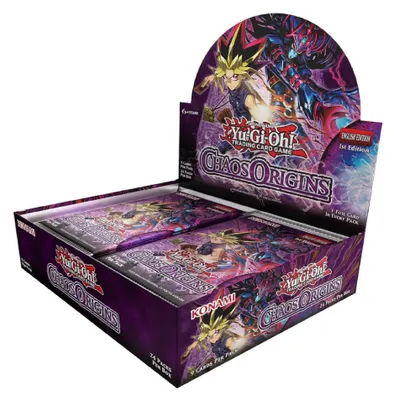Produktbild von Yu-Gi-Oh! Chaos Origins Display (24 Booster) Englisch