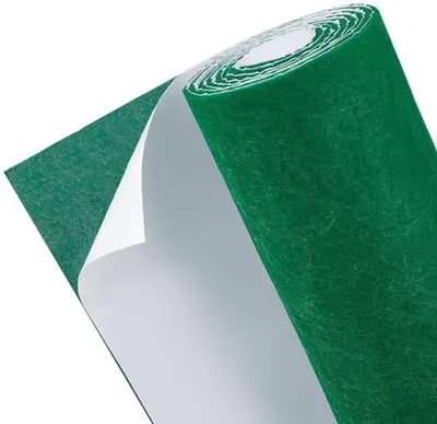 Dailygoods - Filzstoff Selbstklebend - Filzrolle Grün 2 m x 30 cm - Weicher Stoff 3 mm - Basteln/Handarbeiten