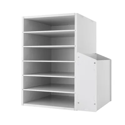 Produktbild von Dokumentenablage  Schreibtisch  Organizer  Aktenhalter Weiß  Aktenordner  Desktop-Organizer