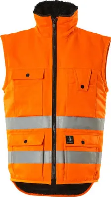 Imagen del producto de MASCOTA 00554-660-14, Bunda, Cualquier género, Naranja, Talla 4XL, 6 bolsillos, 1 bolsillo
