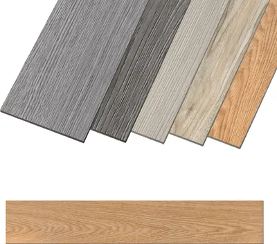 Produktbild von YUENFONG PVC Bodenbelag Vinylboden Selbstklebend 36 Stück 5m², Wasserfest Rutschfest für Küche, Wohnzimmer, Balkon (Braun oak)