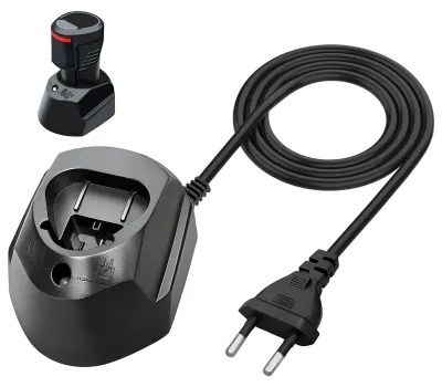 Obrázok produktu pre Acculader 12 V – Univerzálna nabíjačka pre elektrické náradie – Rýchle a stabilné nabíjanie