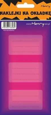 Immagine prodotto di Adesivi per quaderni - Blu e rosa (12 pezzi)