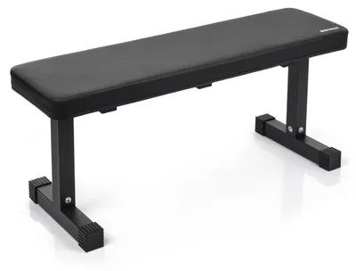 Produktbild von Meteor DDS 300 Flachbank – stabile Stahlkonstruktion, pulverbeschichtet, kompakt 110x36x46 cm, Belastung 200 kg, ideal fürs Home-Gym