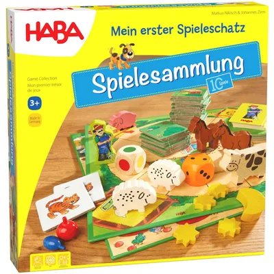 Immagine prodotto di Il mio primo tesoro di giochi - La grande collezione di giochi HABA