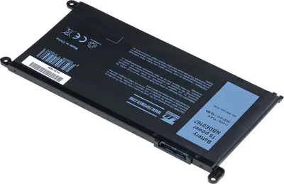 Image de Batterie T6 Power Dell Insprion 15 5568, 5578, Vostro 14 5468, 15 5568, 3680mAh, 42Wh, 3cell, Li-ion