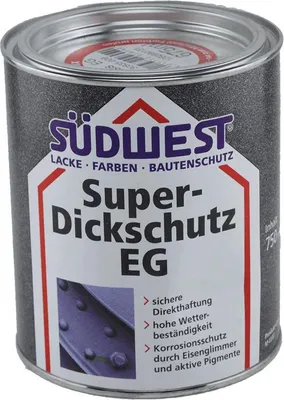 Produktbild von SÜDWEST Super-Dickschutz EG0,75 Liter DB 701 - Grau