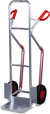 Produktbild von Alu-Sackkarre 200 kg mit Gleitkufen 570 x 615 x 1300 mm (L)
