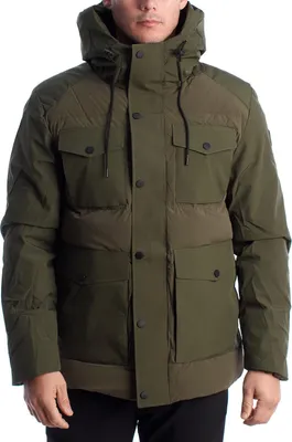 Produktbild von U.S. POLO ASSN. Gefütterte Herren-Parkajacke mit Kapuze US40127016