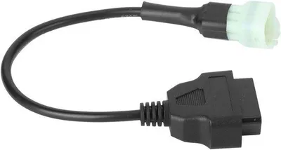 Zdjęcie produktu dla Kabel adapterowy OBD2 do motocykli – z 6-pinowego do 16-pinowego gniazda – urządzenie diagnostyczne i wykrywacz usterek