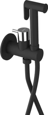 Image de ULTRAMIX robinetterie encastrée pour bidet avec stop douche, noir mat/chromé