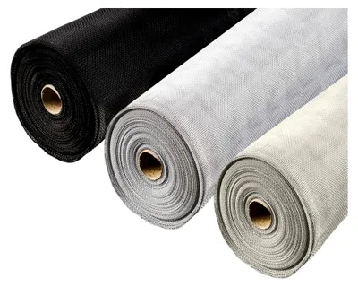Produktbild von Aluminium Fliegennetz SCHWARZ Meterware Breite 150 CM Gewebe für Fenster und Türen Insektenschutz Lichtschachtabdeckung gegen Nagetiere
