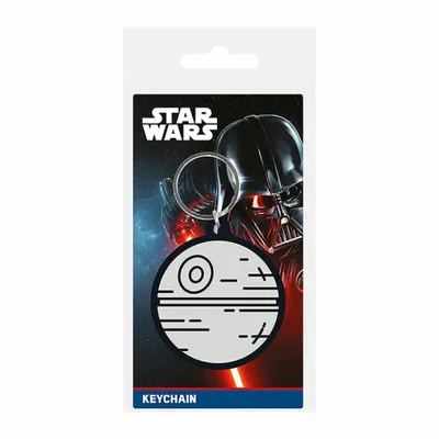 Produktbild von Star Wars Todesstern Gummi Schlü sselanhä nger