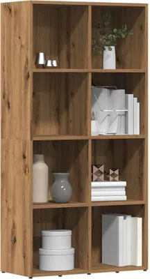 Imagen del producto de Maison Exclusive - Estantería para libros, roble artesanal, 66x30x130 cm, material de madera