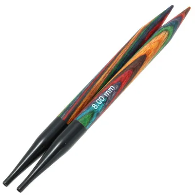 Produktbild von Lana Grossa - Nadelspitzen Vario Design-Holz multicolor lang 8,0mm