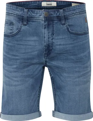 Produktbild von BLEND BHBendigo Herren Jeans Shorts Kurze Denim Hose elastisches Material aus High-Stretch-Denim 5-Pocket-Form Baumwollmischung Slim fit